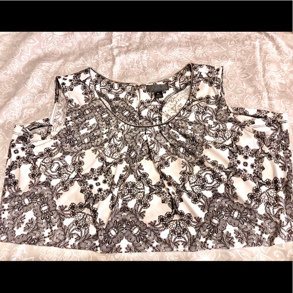 🔥BOGO🔥Worthington Black and White Sleeveless - Picture 5 of 6